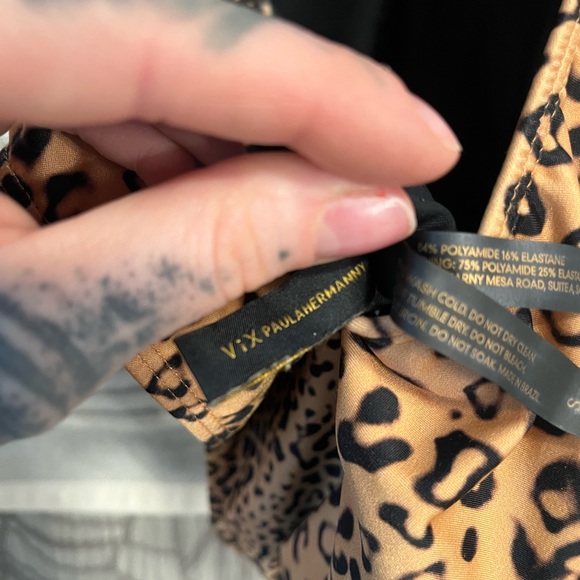 Leopard print swim/ body suit from Victorias Secret size SMALL - Picture 5 of 5